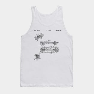 Original Skateboard Patent Tank Top